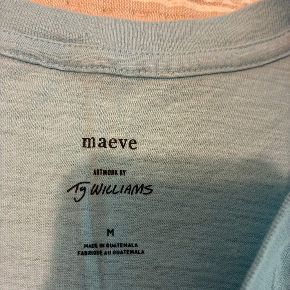 Anthropologie x Ty Willams boxy summer graphic tank - Picture 5 of 5